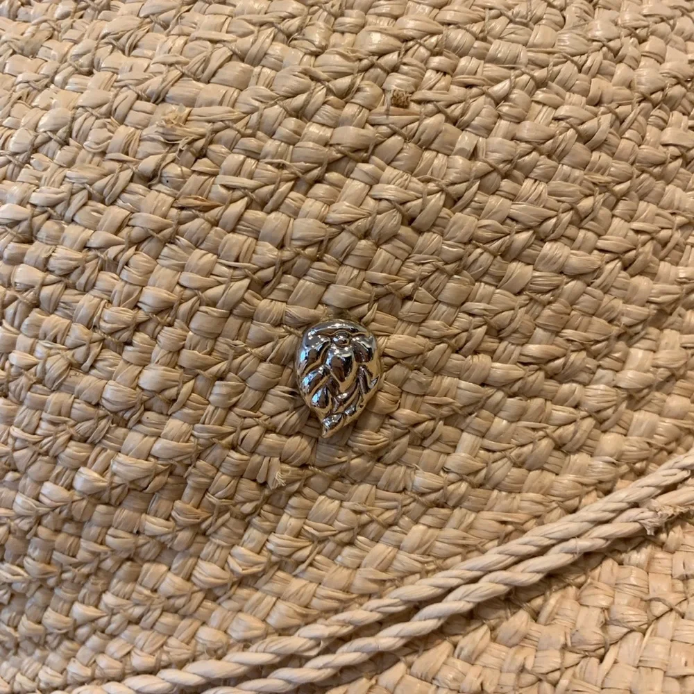 Helen Kaminski Tan Fringed Straw Hat - Picture 4 of 6